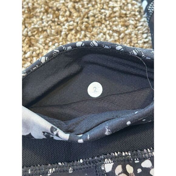 Lululemon Inspire Tight II Mesh Leggings Women’s Size 2 Static Mist - Picture 7 of 7